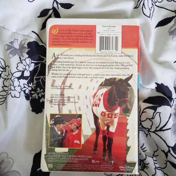 Gus Disney VHS Movie New Sealed - Picture 2 of 6